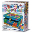 4M Paint Your Own Wooden Treasure Chest