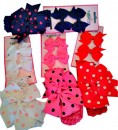 Polka dot Fashion hair accessory- 2 Hair Pins and 1 Head band