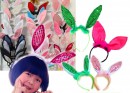 Bunny Rabbit Ear Alice Bands- assorted colours