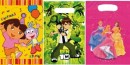 Character Party Loot bags- Assorted xters (PACK OF 10)