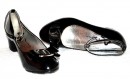 Nina Kids Nora Patent Ankle strap Shoes- 1