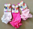 Ayar Infant Girls Cotton Lacy socks- 12mths- 24mths