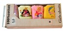 Girls Character 4pack cotton boxer shorts (3-4yrs, 5-6yrs, 7-8yrs)