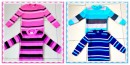 Friends Inc. Infants- Toddler Striped Cashmere Sweater- 6mths- 2yrs