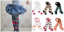 Girls Assorted Patterned & Plain Cotton Tights- Size 0-5yrs