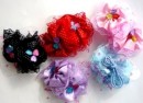 Polka Dot Hair Ruffles (2pack)