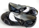 KBF Toddler Girls Black Shoes
