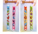 3D PVC Bracelet 2 Pack- Animals & Butterfly
