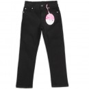 CONEY ISLAND Girls Black Twill Pants (4-6yrs)