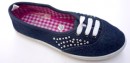Girl 2 Girl Denim Girls Flats