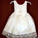 Katie M Ivory Lace Special Occassion Dress- 2T, 3T