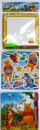 3 in 1 Sticker/Writing board & Puzzle (Ben10, Dora & Winnie)