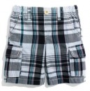 Boy's Carter's Plaid Cargo shorts  3T