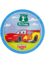 Disney Cars 1st Birthday 8pack Party plates