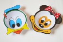 Minnie Mouse & Donald Duck Face Melamine Bowl